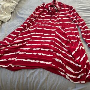 Fun tye-dye dress with pockets.  Super comfy and cute!